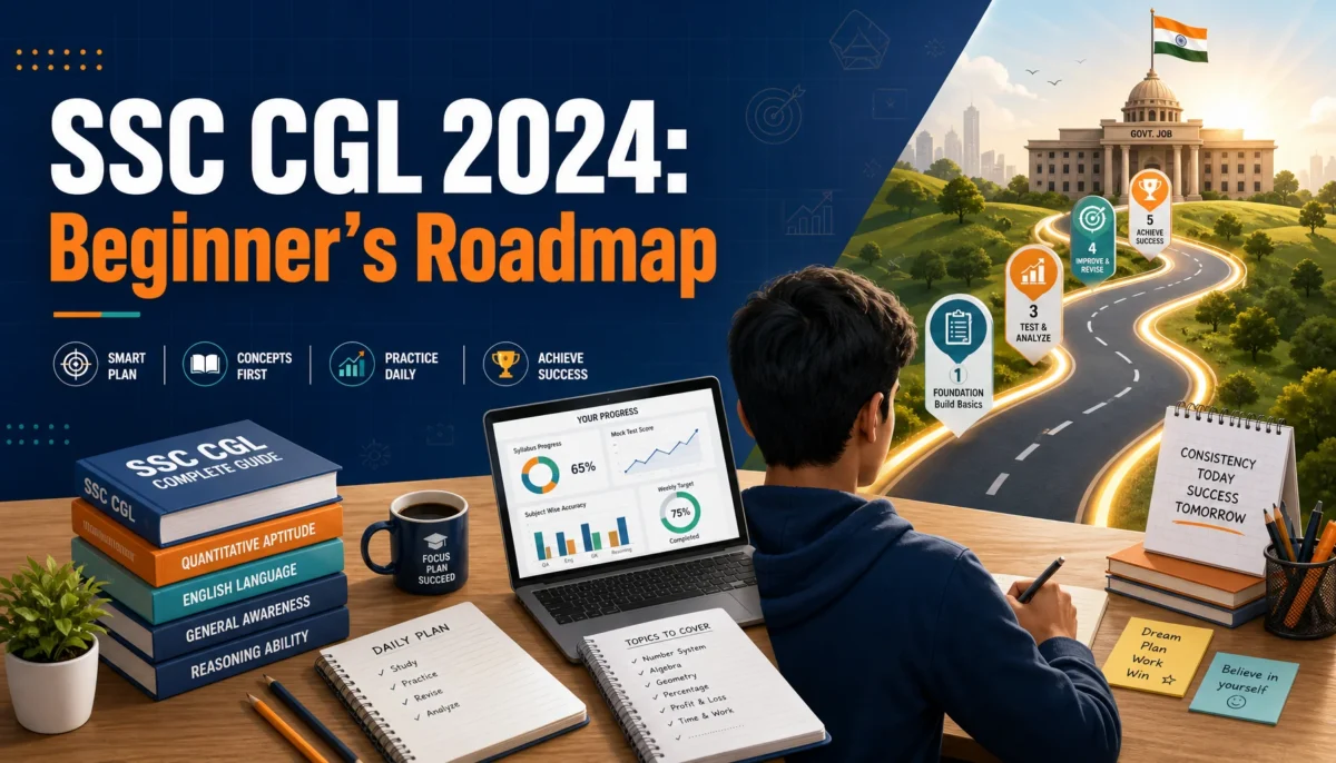SSC CGL Online Preparation 2026: The Complete Beginner’s Roadmap